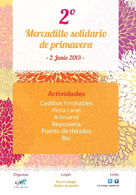 cartel mercadillo