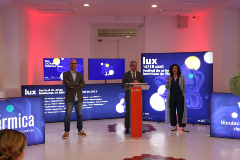 La Térmica celebra su décimo aniversario con el primer festival de artes lumínicas de Málaga