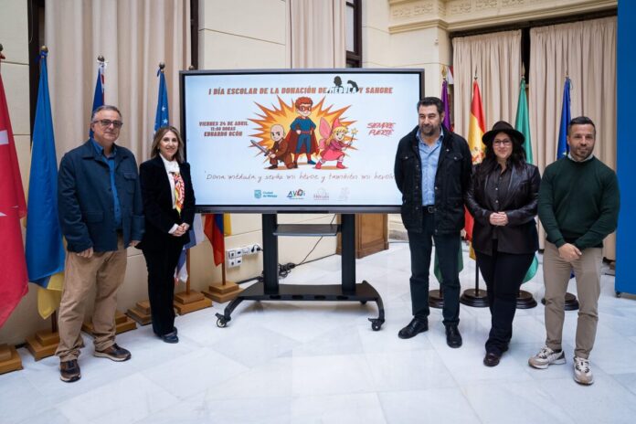 Málaga celebra el 24 de abril el I Día Escolar de la Donación de Médula y Sangre en el Auditorio Eduardo Ocón