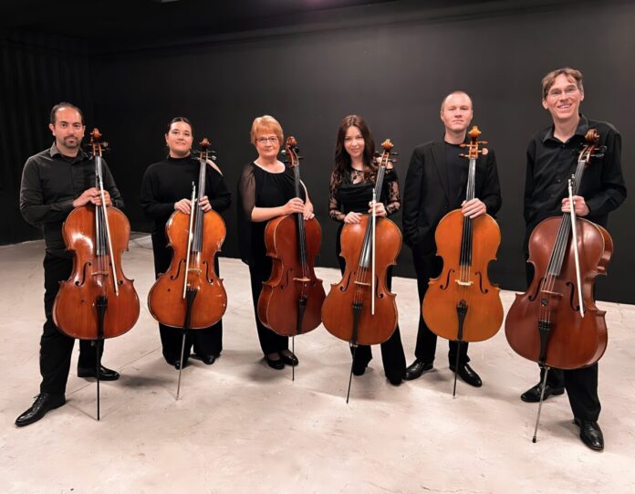 Los Violonchelistas de la OFM actúan el 12 de mayo en el Museo Picasso Málaga con un programa de Puccini a Bernstein