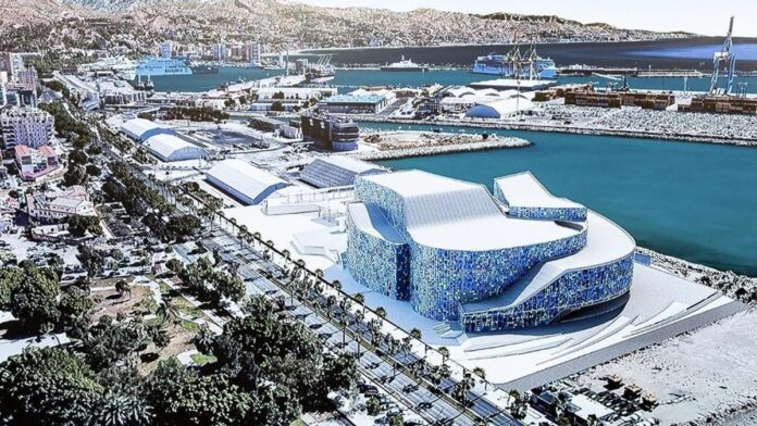 Málaga licita las obras del Auditorio de la Música por 202,6 millones de euros