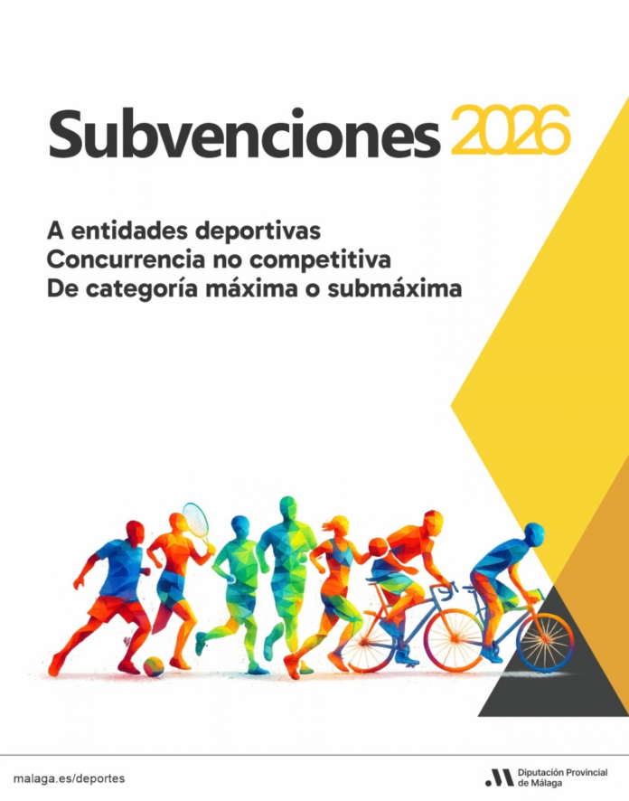 La Diputación de Málaga concede 323.000 euros en ayudas a 38 clubes deportivos
